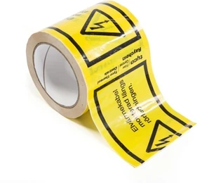 Trace Heating Warning Label (English) (price per label)